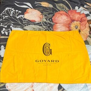 Goyard Vibrant Orange Dust Bag